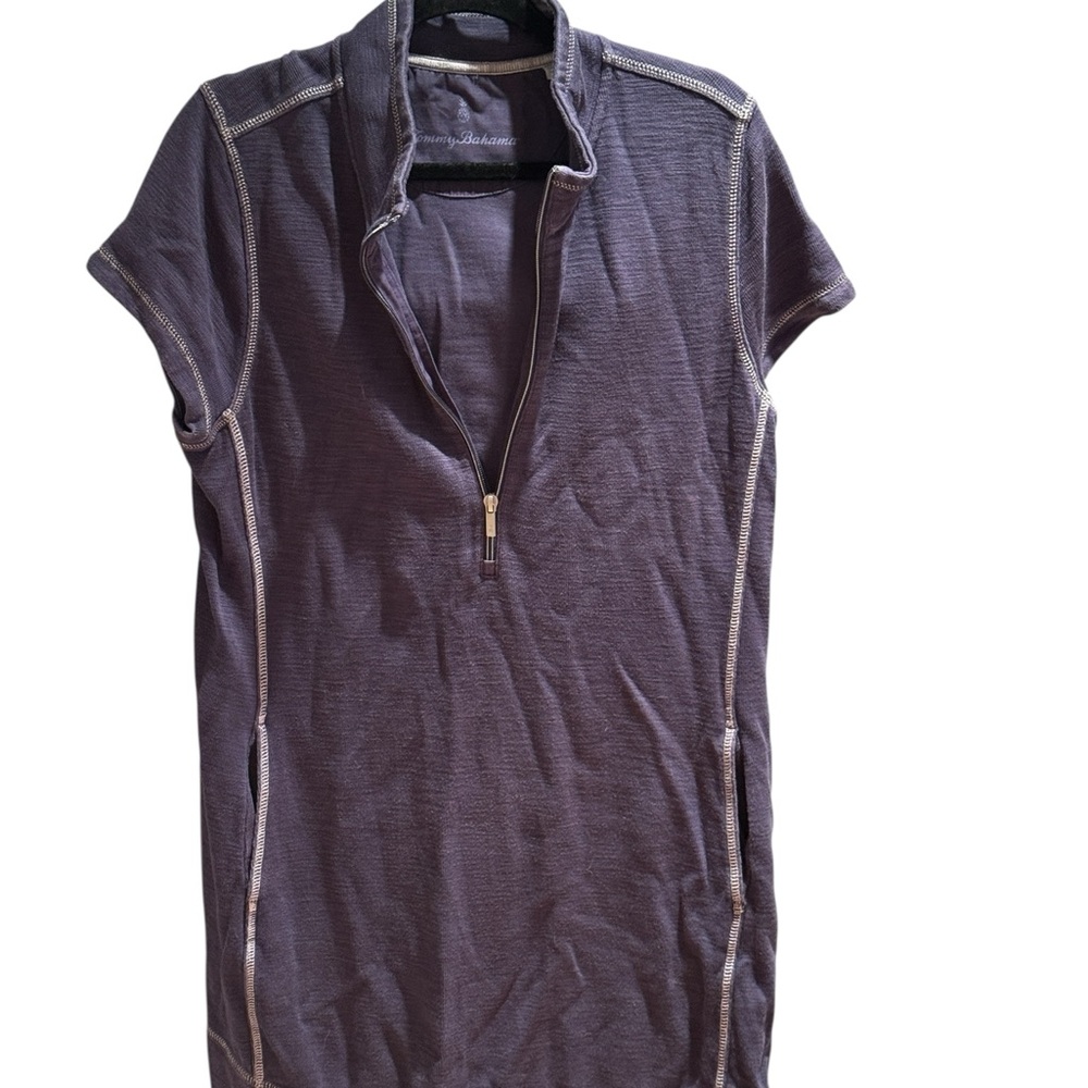 Tommy Bahama Navy Short Sleeve Dress